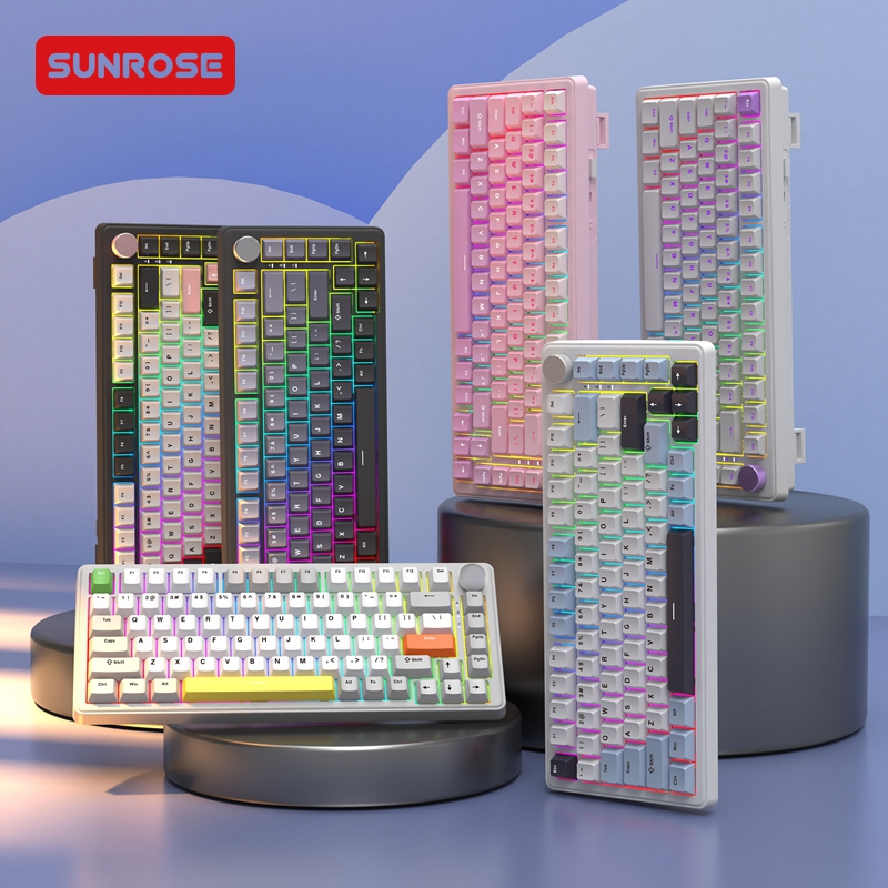 SunRose Mk82垫片机械键盘 QMK/via