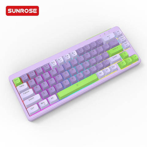 Sunrose BK68紧凑型65％膜游戏键盘