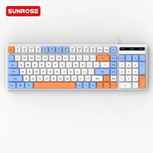 SUNROSE精晟小太阳9861有线游戏键盘