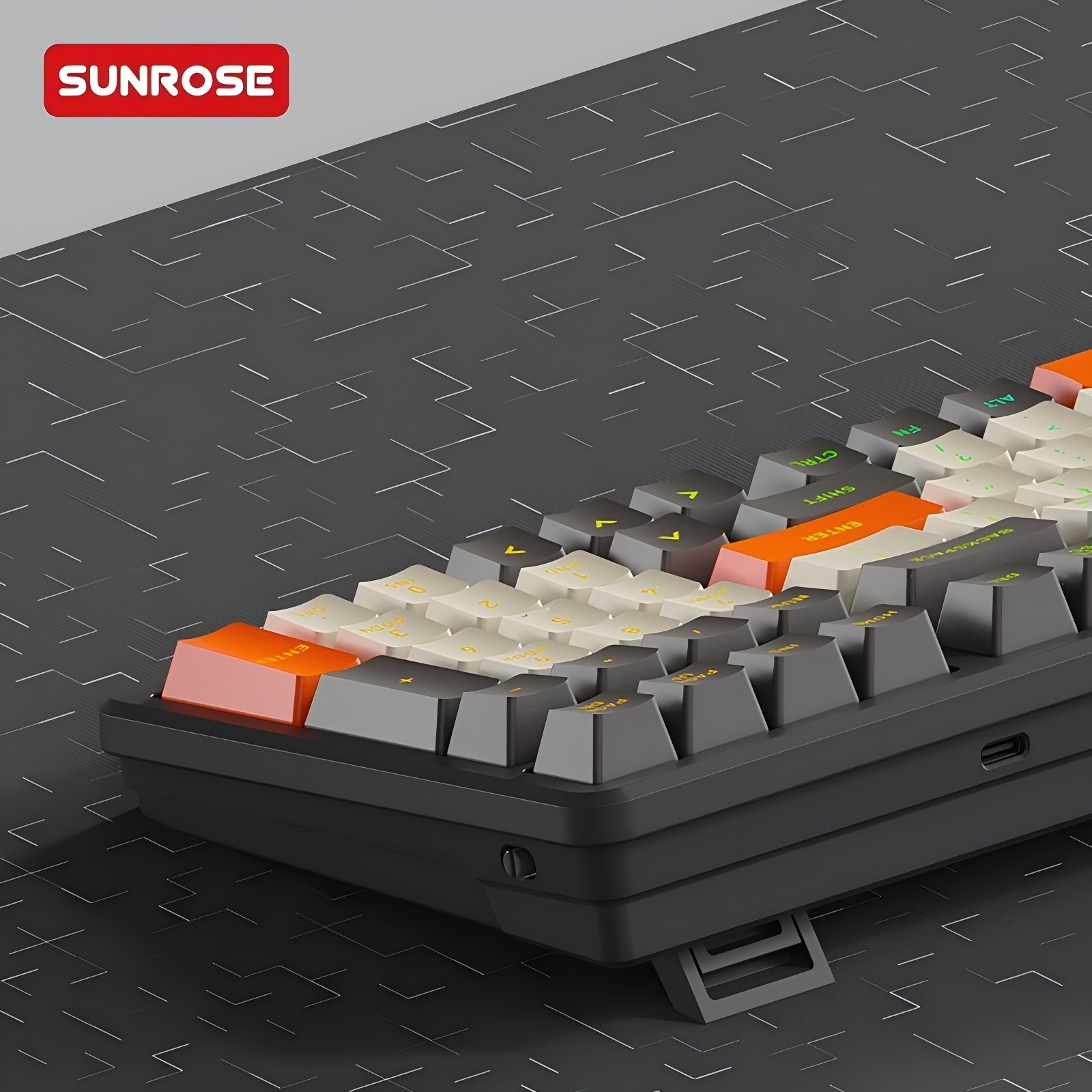 SUNROSE精晟小太阳 MK98 Pro 三模机械键盘