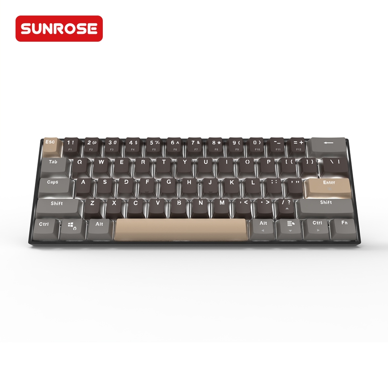 Sunrose Mk61便携式60％机械游戏键盘