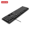 SUNROSE精晟小太阳9813有线办公键盘