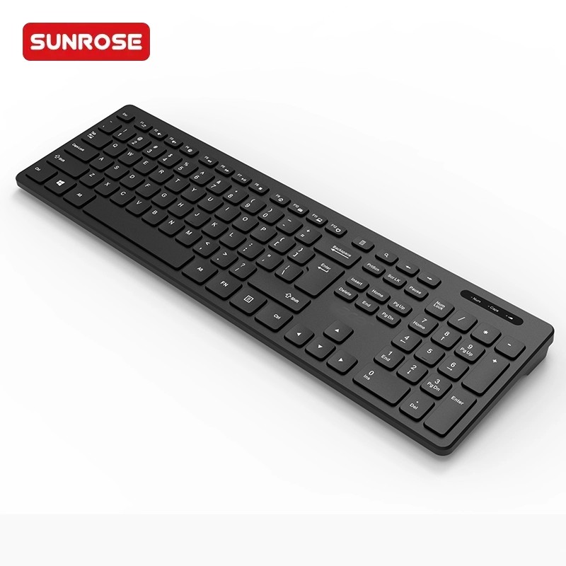 SUNROSE精晟小太阳OAK920无线办公键盘