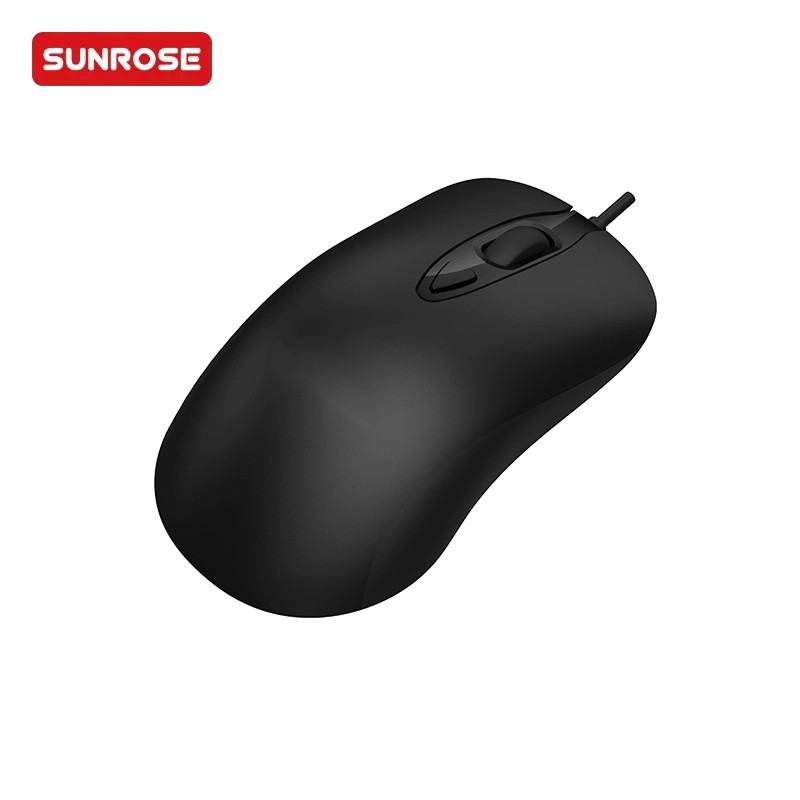 SUNROSE精晟小太阳0X-X3有线办公鼠标