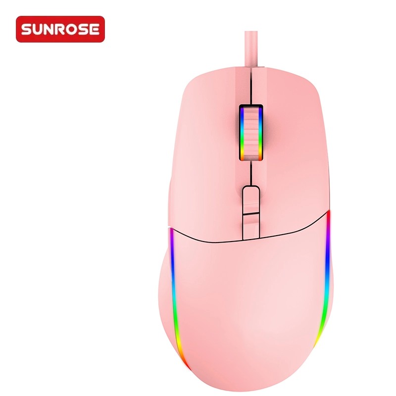 SUNROSE精晟小太阳M28有线游戏鼠标