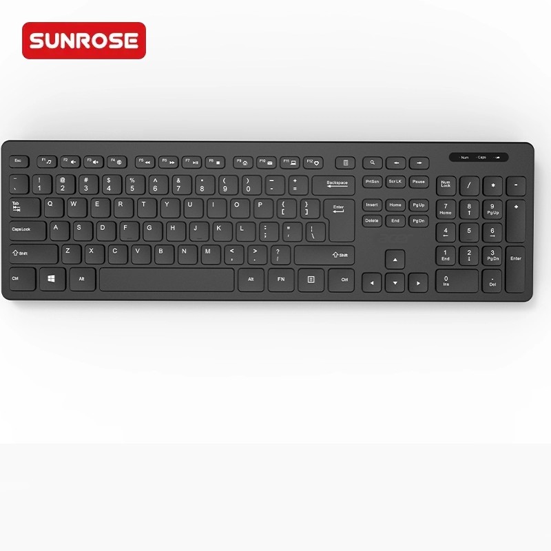 SUNROSE精晟小太阳OAK920无线办公键盘