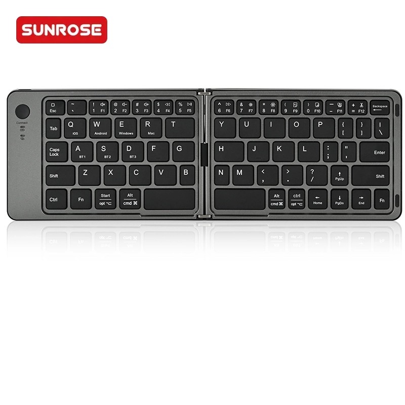SUNROSE精晟小太阳143超薄蓝牙折叠键盘
