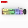 SUNROSE精晟小太阳 OAK030复古游戏键盘和鼠标组合