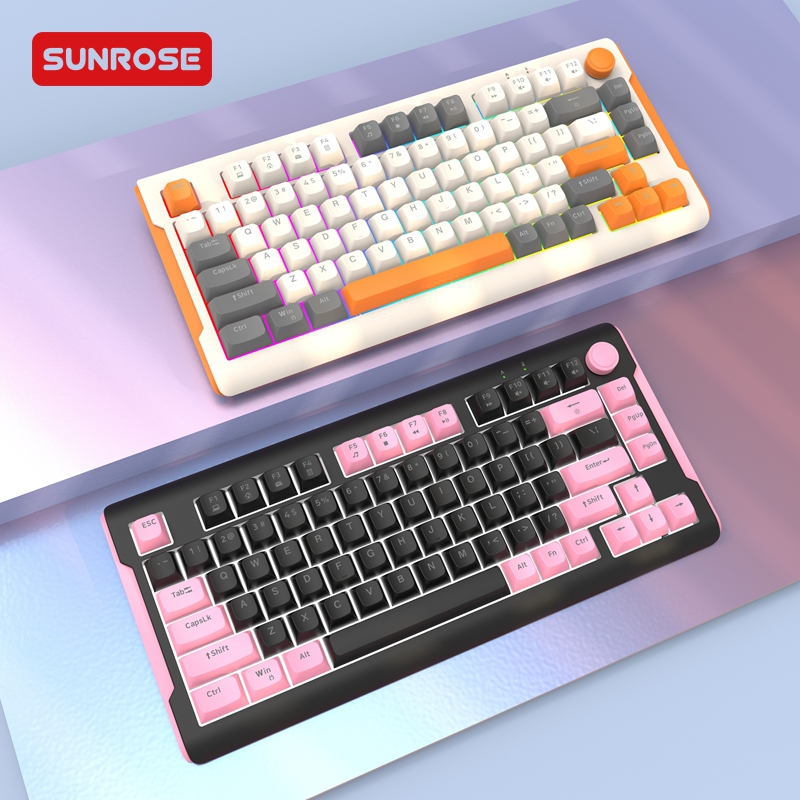 Sunrose BK75有线膜游戏键盘