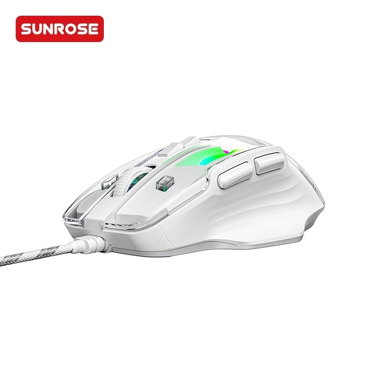 SUNROSE精晟小太阳QX-36(M36)透明游戏鼠标