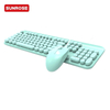 SUNROSE精晟小太阳QT-07WS摇滚风格键盘鼠标组合