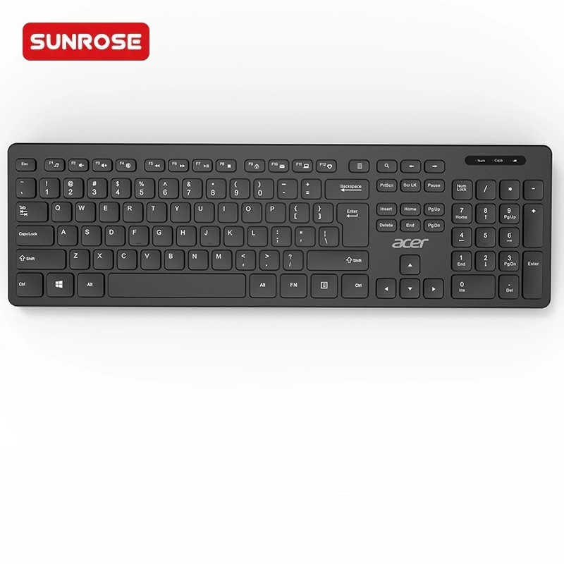 SUNROSE精晟小太阳OAK920无线办公键盘鼠标套装