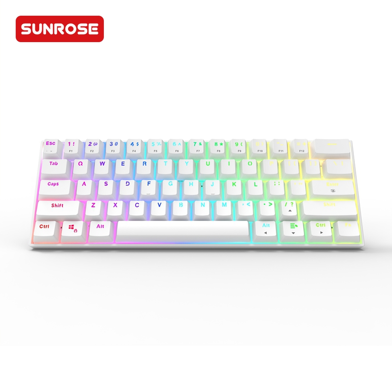 Sunrose Mk61便携式60％机械游戏键盘