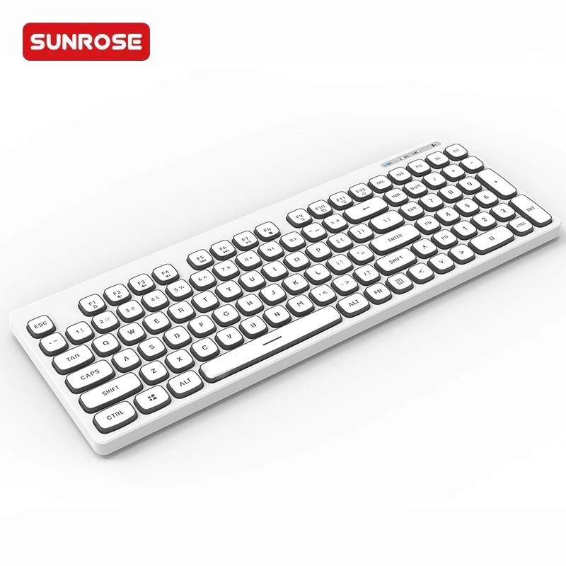 SUNROSE精晟小太阳OKR219有线办公键盘