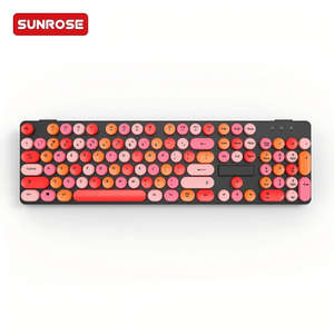 SUNROSE精晟小太阳QT-08彩色无线键盘