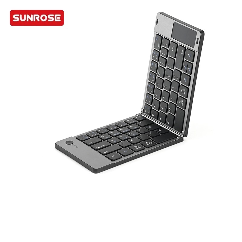 SUNROSE精晟小太阳K166可折叠无线键盘