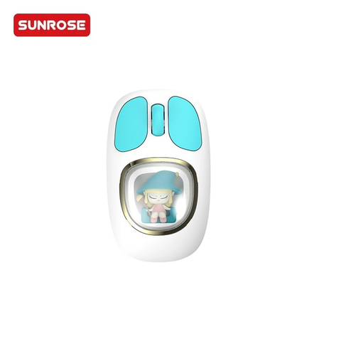 SUNROSE精晟小太阳Q7可爱透明设计鼠标