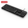 SUNROSE精晟小太阳893A有线办公圆形键帽键盘