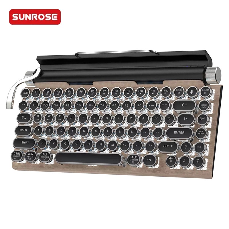 SUNROSE精晟小太阳MK80无线机械游戏键盘