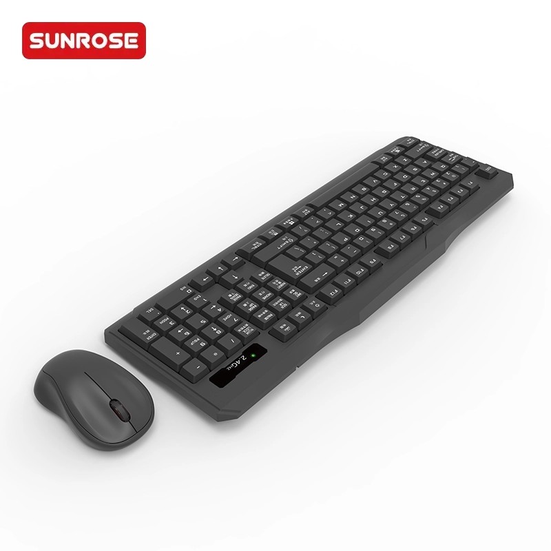 SUNROSE精晟小太阳9851无线键盘和鼠标组合