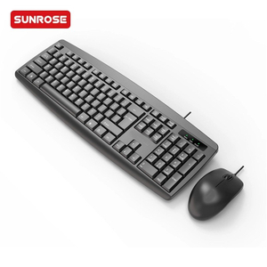 SUNROSE精晟小太阳 T13s 办公有线键盘鼠标组合