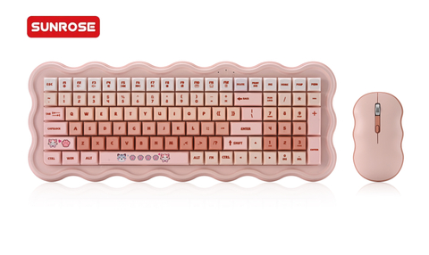 SUNROSE精晟小太阳QT-04无线键盘鼠标组合