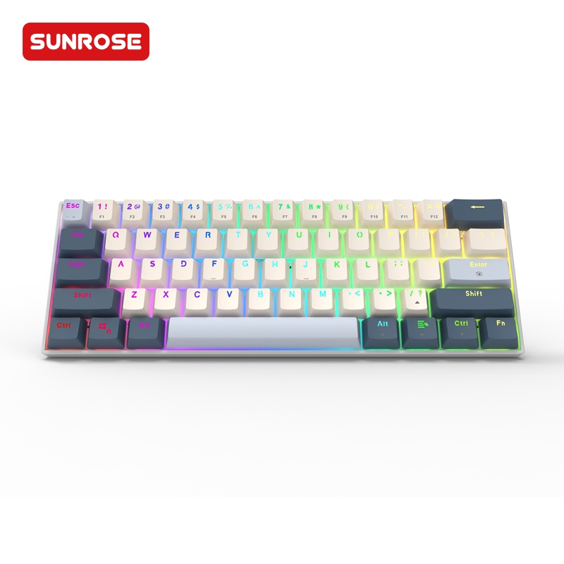 Sunrose Mk61便携式60％机械游戏键盘