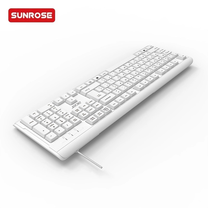 SUNROSE 精晟小太阳 9821 RGB有线办公键盘