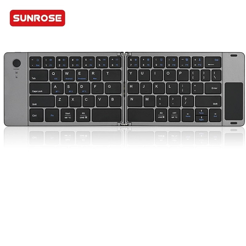 SUNROSE精晟小太阳K166可折叠无线键盘