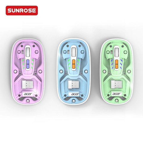 SUNROSE精晟小太阳OMR500无线透明鼠标