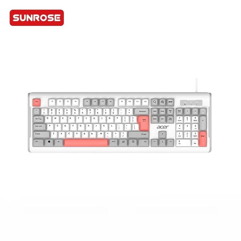 SUNROSE精晟小太阳 K188有线键盘