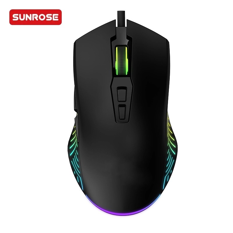 SUNROSE精晟小太阳QX-02 有线游戏鼠标