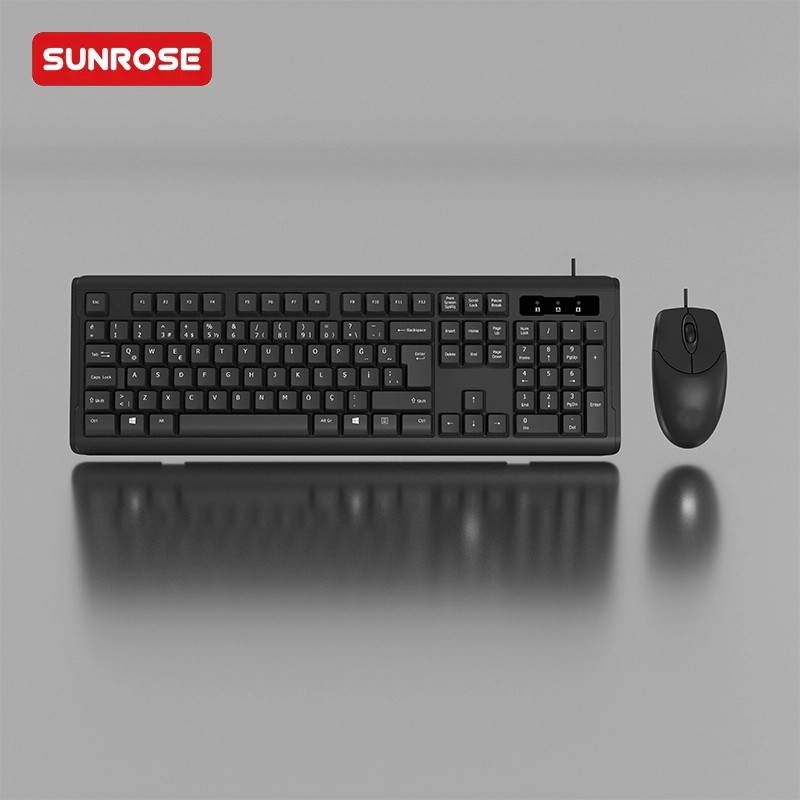 SUNROSE精晟小太阳OAKOA0有线键盘和鼠标