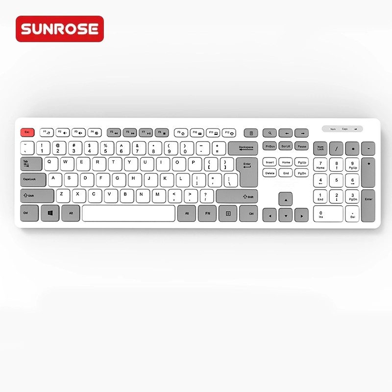 SUNROSE精晟小太阳OAK920无线办公键盘鼠标套装