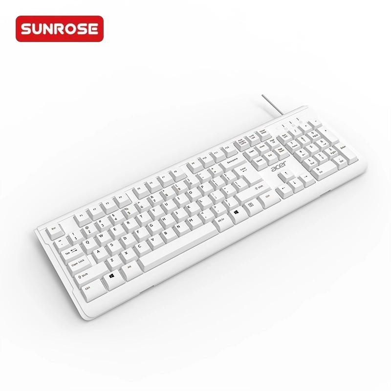 SUNROSE 精晟小太阳 9821 RGB有线办公键盘